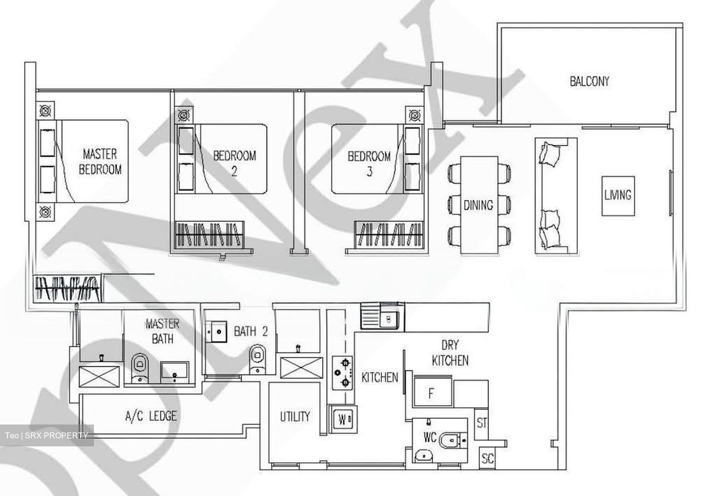 Twin Waterfalls (D19), Condominium #578777711